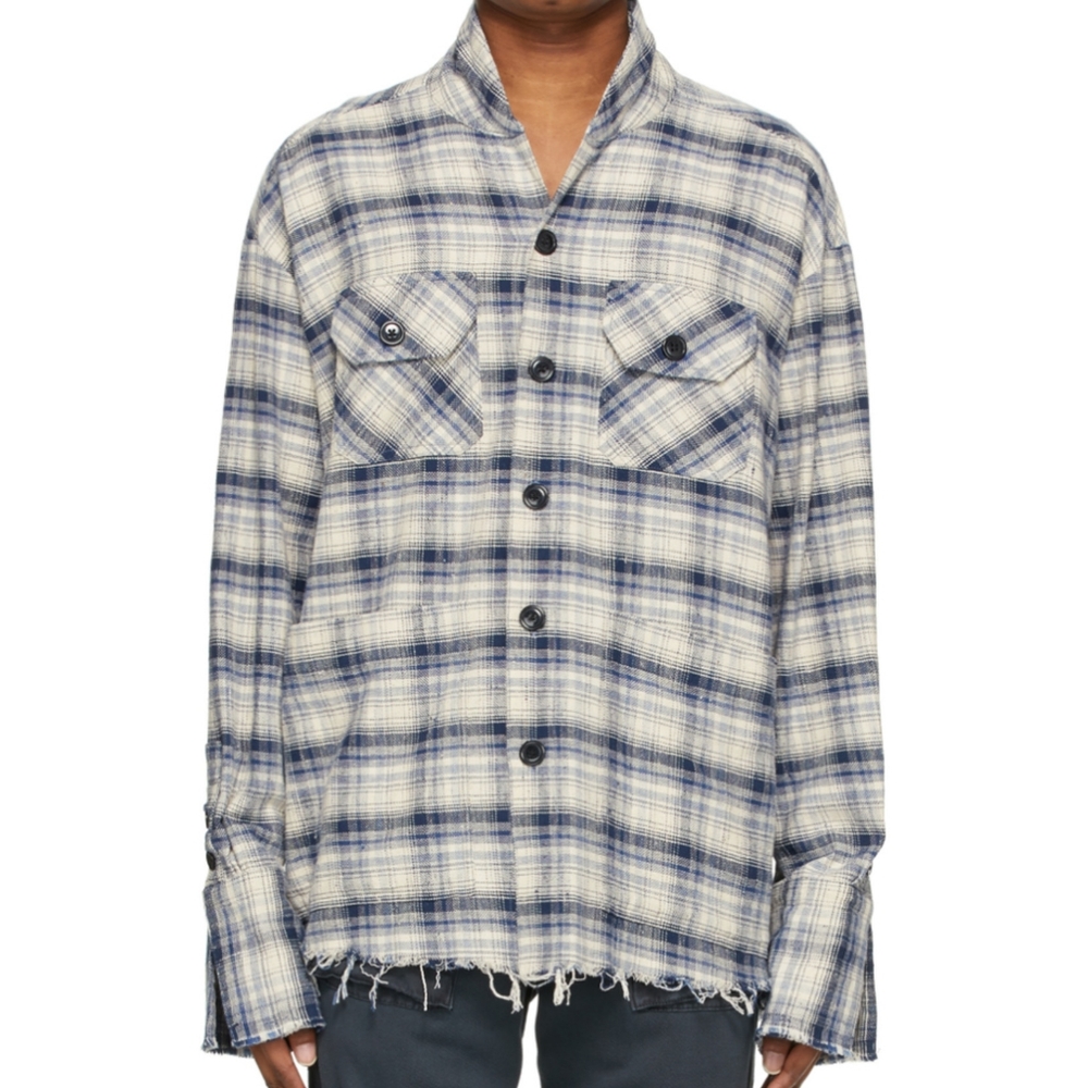 Greg Lauren River Plaid Studio Shirt